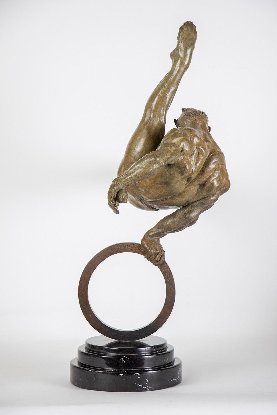 Richard MacDonald – The Gymnast, 1995 Bronze Sculpture Edition: x/175 Size: 35