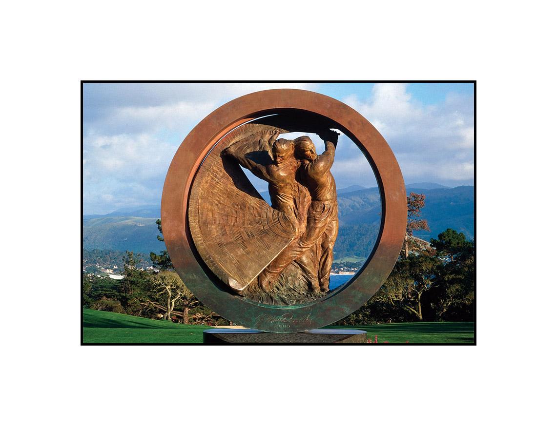 Richard MacDonald Large & Authentic Bronze Sculpture 