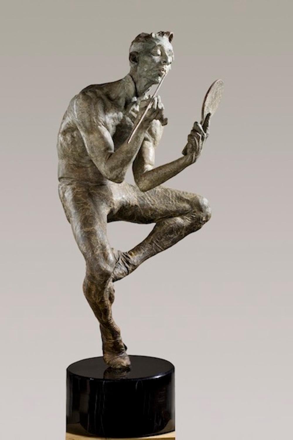 Richard MacDonald Figurative Sculpture - Showtime, Half Life