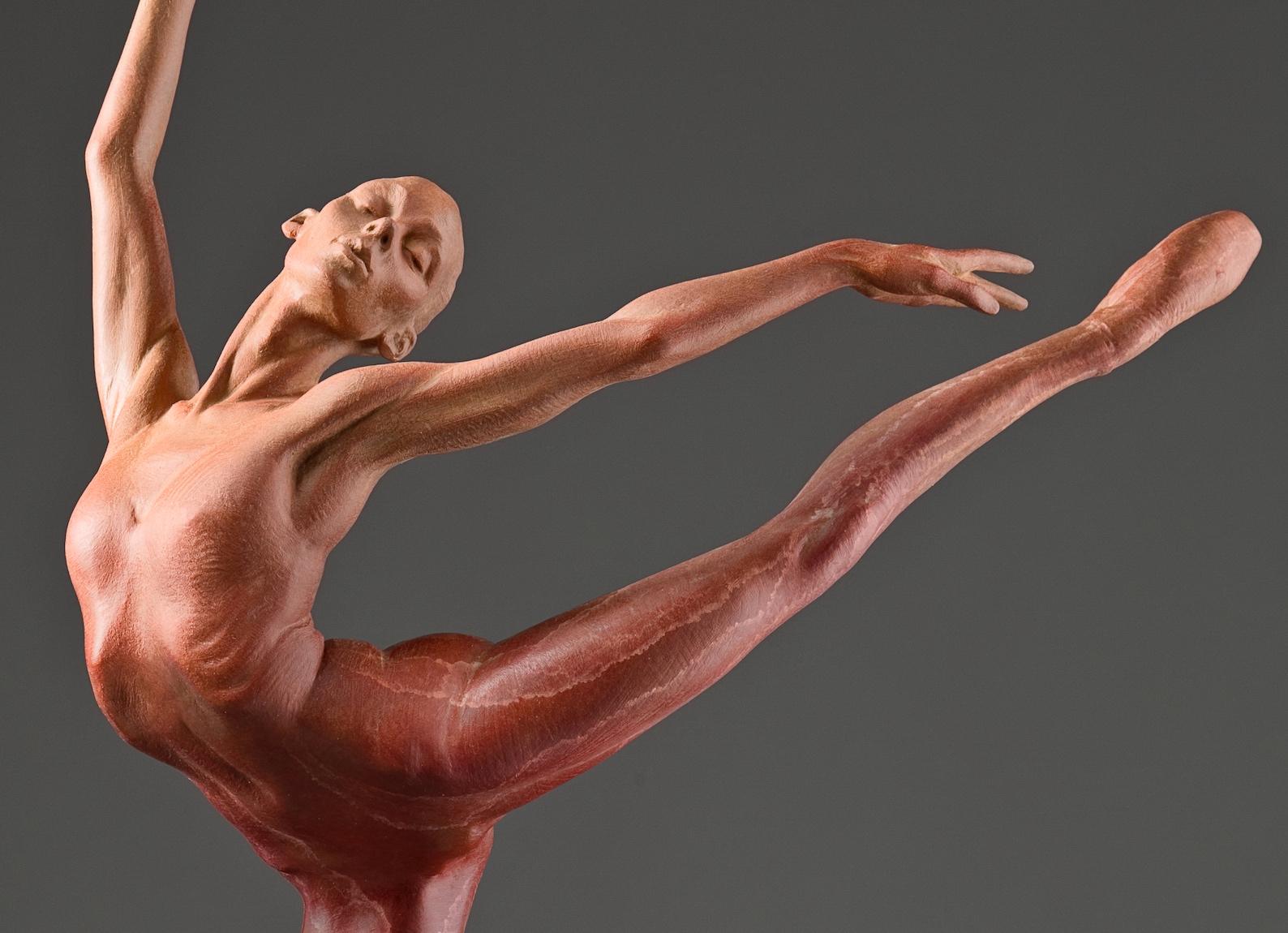 Sissone, Atelier, Red - Sculpture by Richard MacDonald