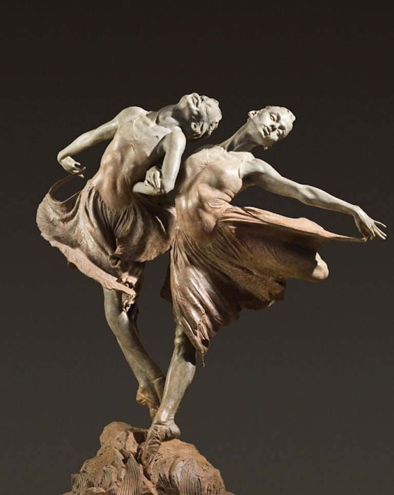 Figurative Sculpture Richard MacDonald - Sœurs, Atelier