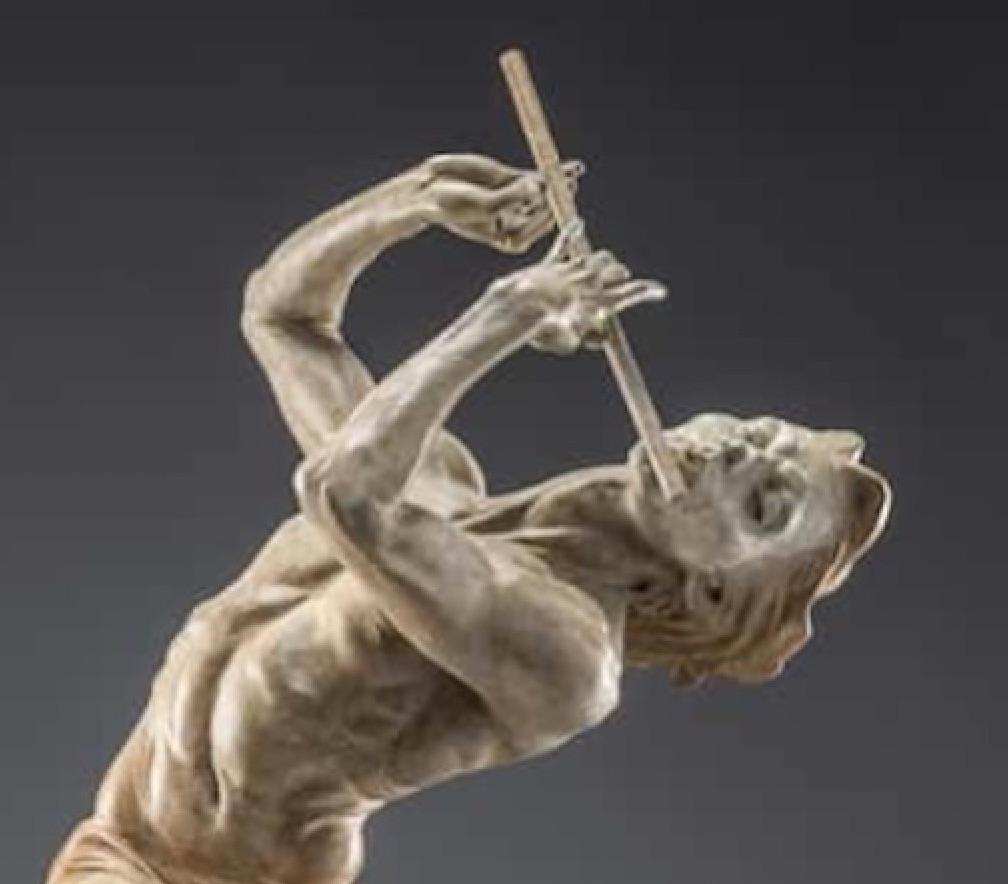 The Flutist, Atelier - Sculpture by Richard MacDonald