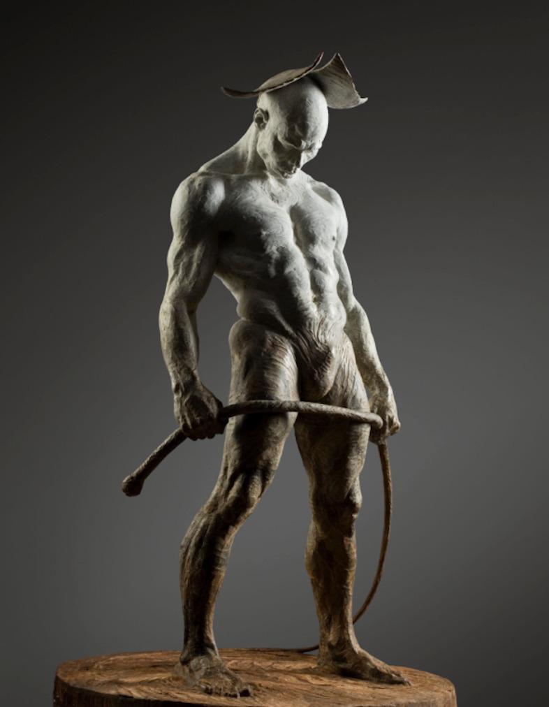 Figurative Sculpture di Richard MacDonald - The Guardian, Atelier A