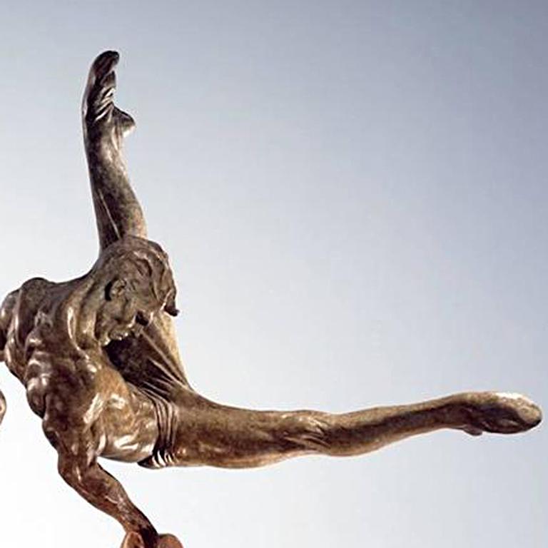The Gymnast, Eighth Life - Sculpture by Richard MacDonald