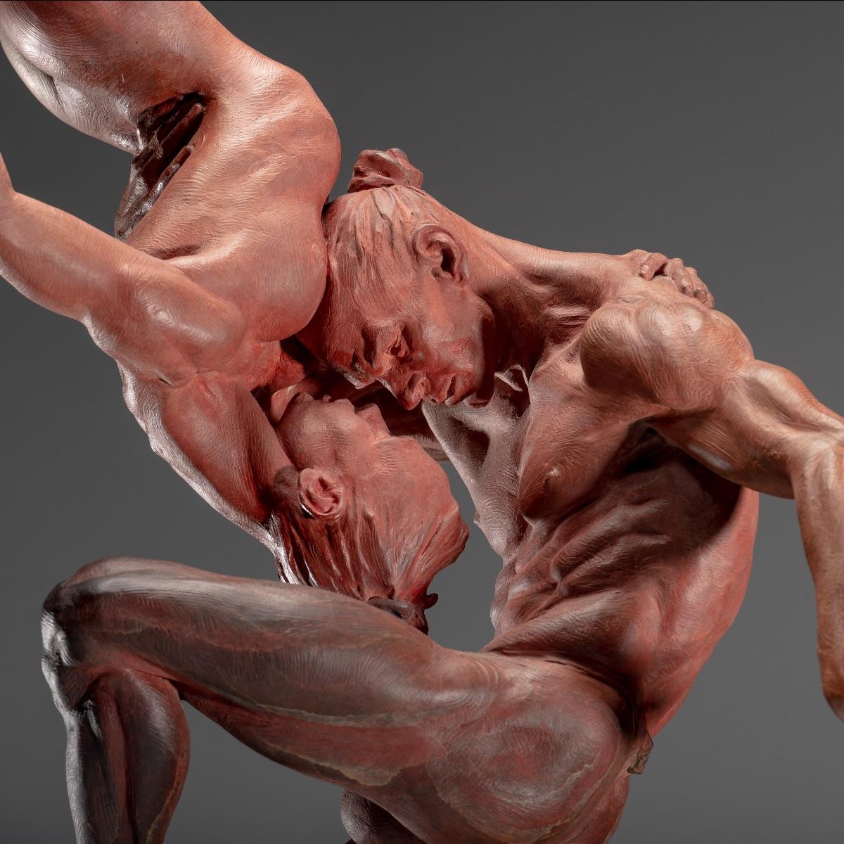 Yin & Yang, Atelier - Sculpture by Richard MacDonald