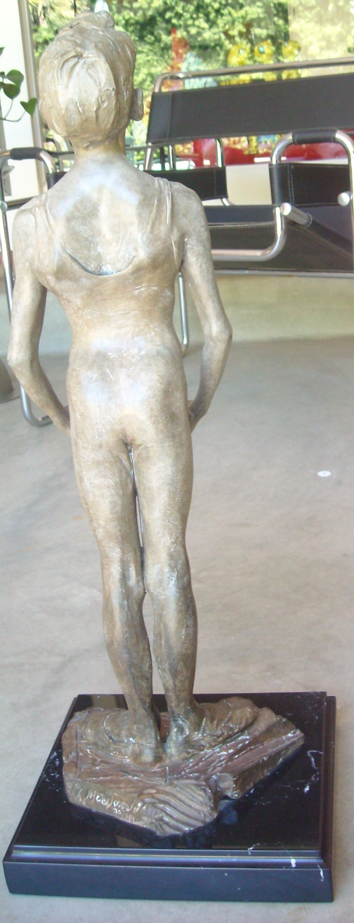 Richard Macdonald Bronze Sculpture, Signed, Numbered (Postmoderne)