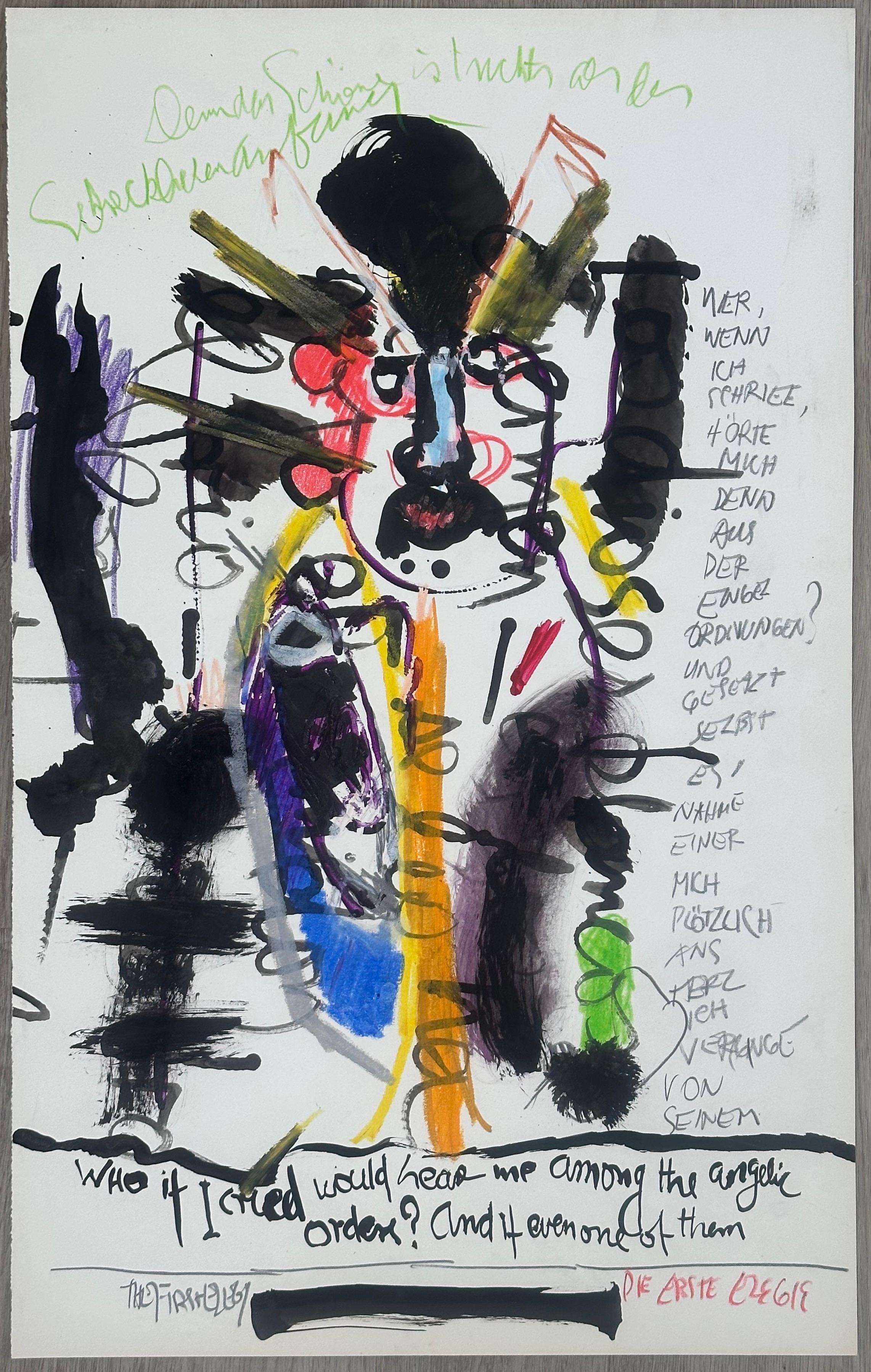 Duino Elegies - Painting by Richard Mann