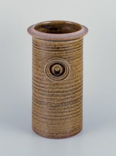 Richard Manz, Danish ceramist. Large ceramic vase. 1960s/70s