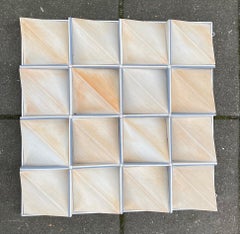 Richard Manz 'Trapez' - Three Dimensional Art Wall Sculpture, 1986