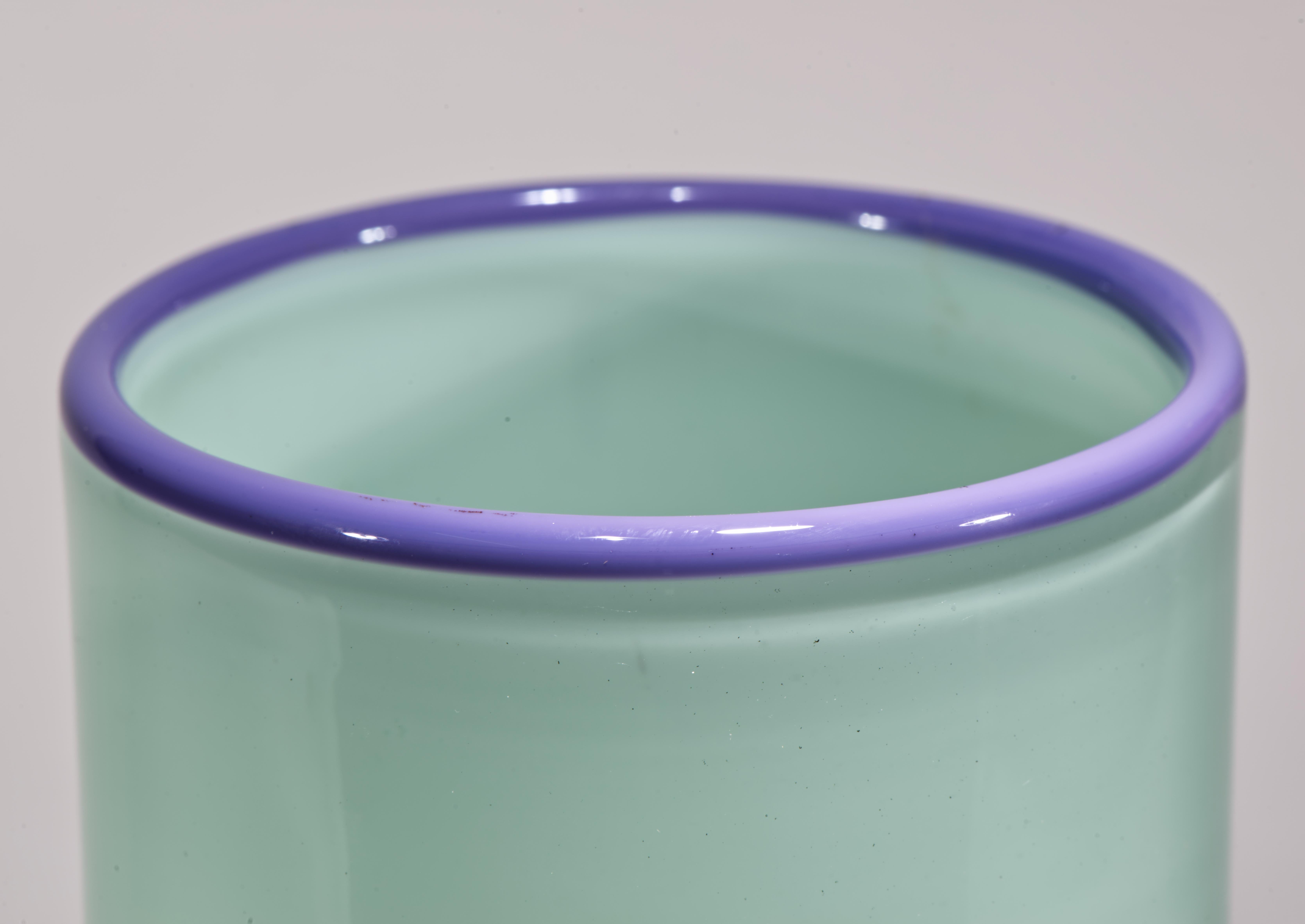 Richard Marquis per Noble Effort Vaso Murrini, Vetro da Studio Americano in vendita 7