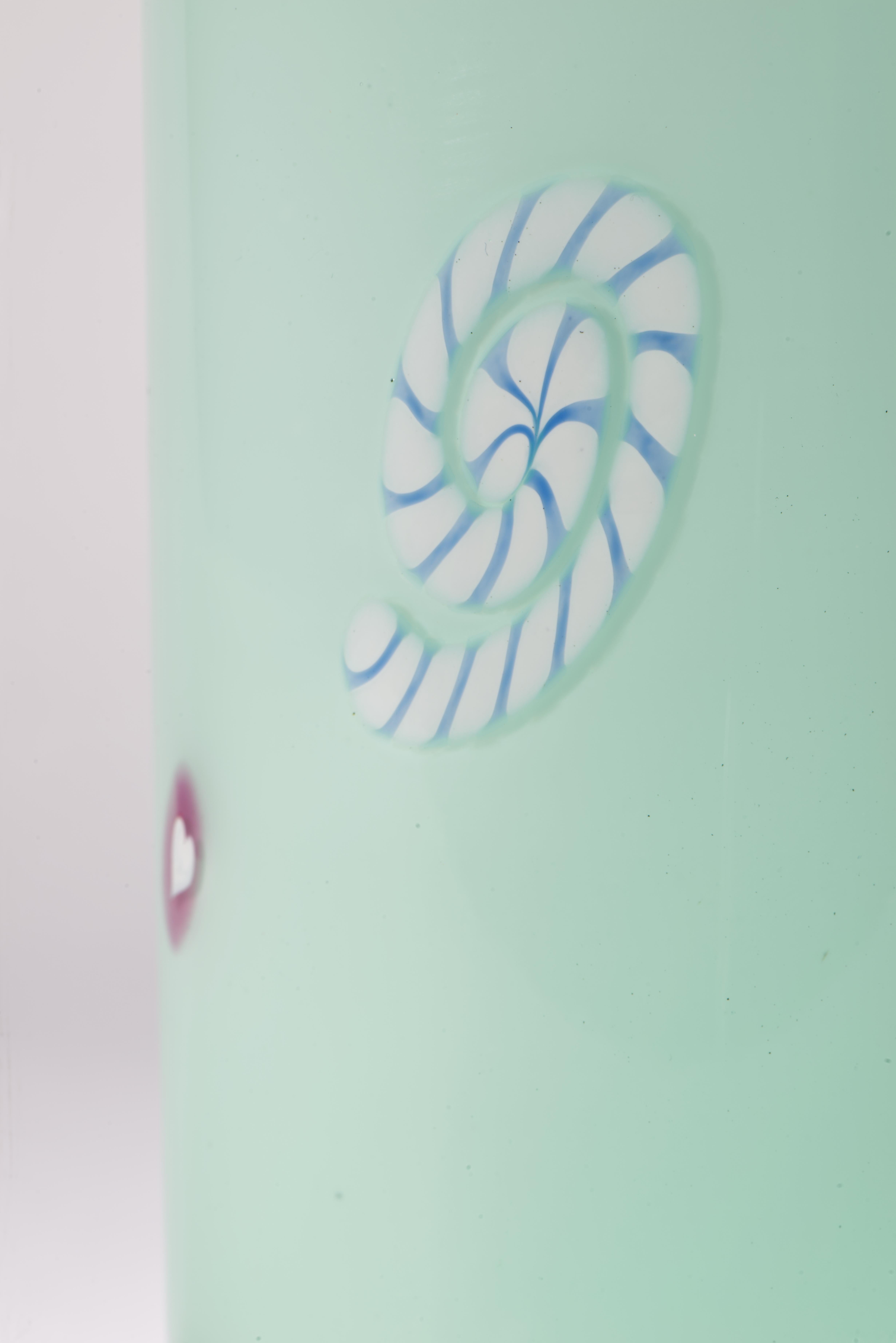 Fatto a mano Richard Marquis per Noble Effort Vaso Murrini, Vetro da Studio Americano in vendita