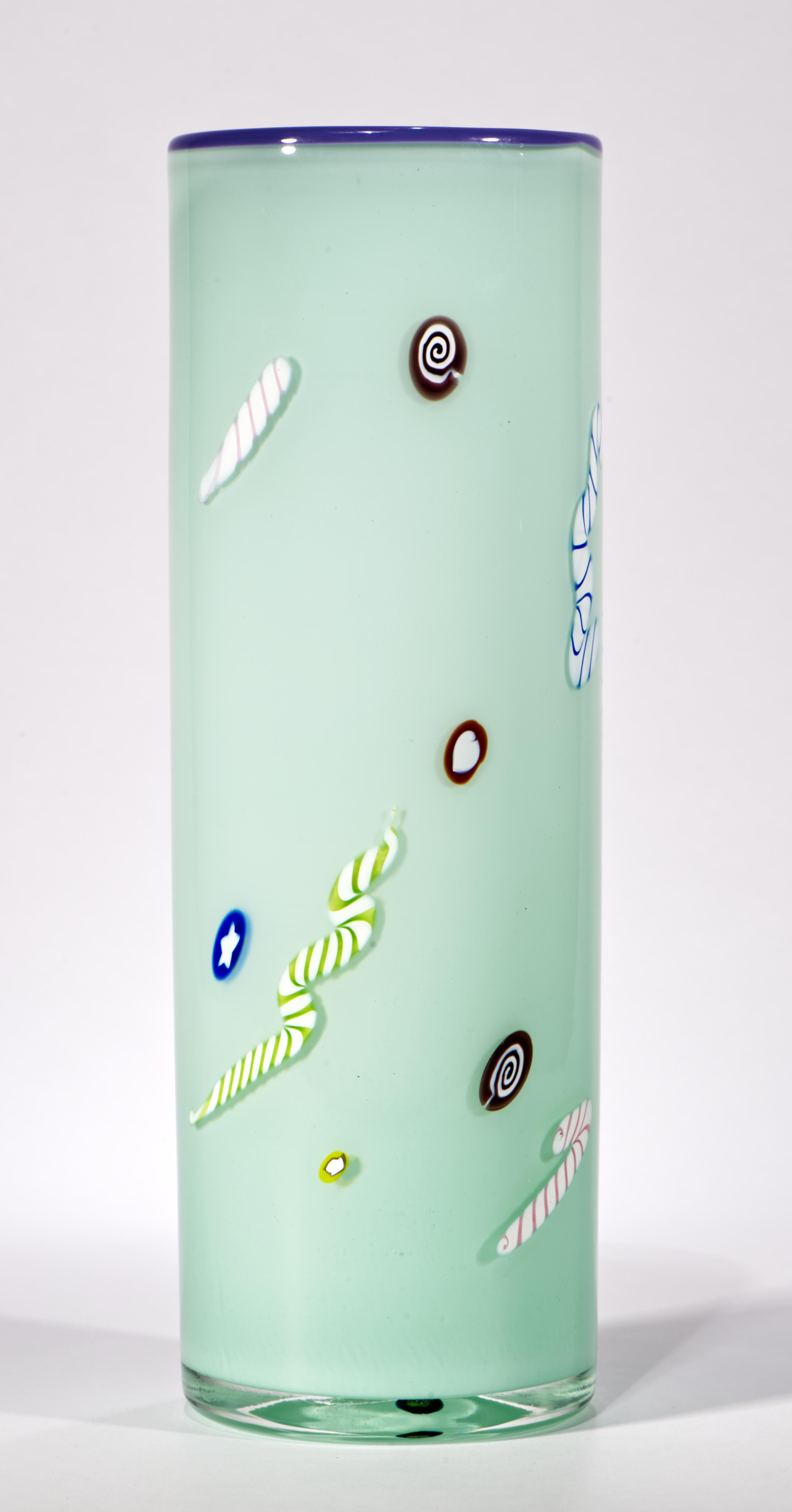 Richard Marquis per Noble Effort Vaso Murrini, Vetro da Studio Americano in vendita 2