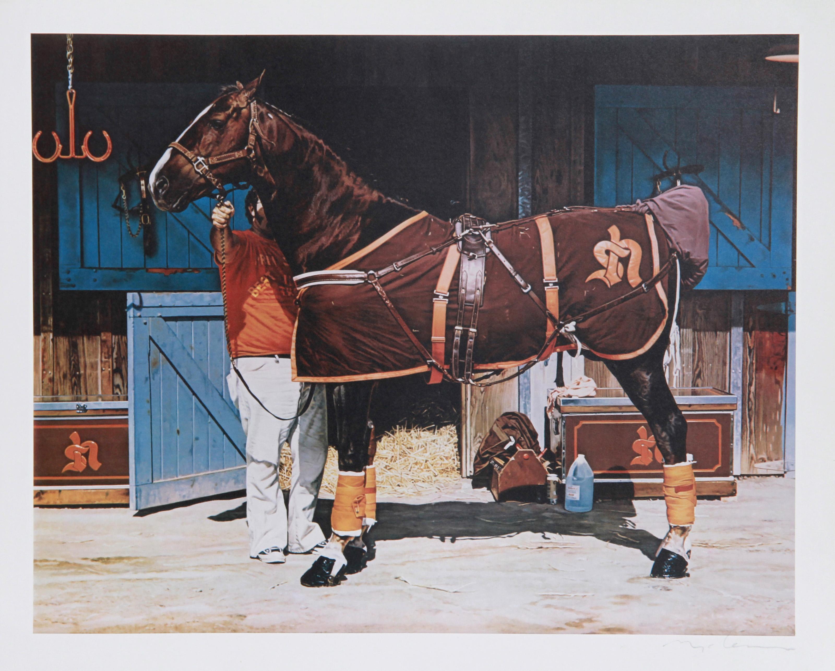 Prim Style, Photorealist Lithograph by Richard McLean