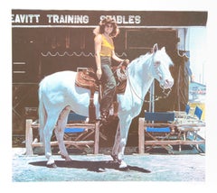 Muñeca de satén, serigrafía fotorrealista de Richard McLean