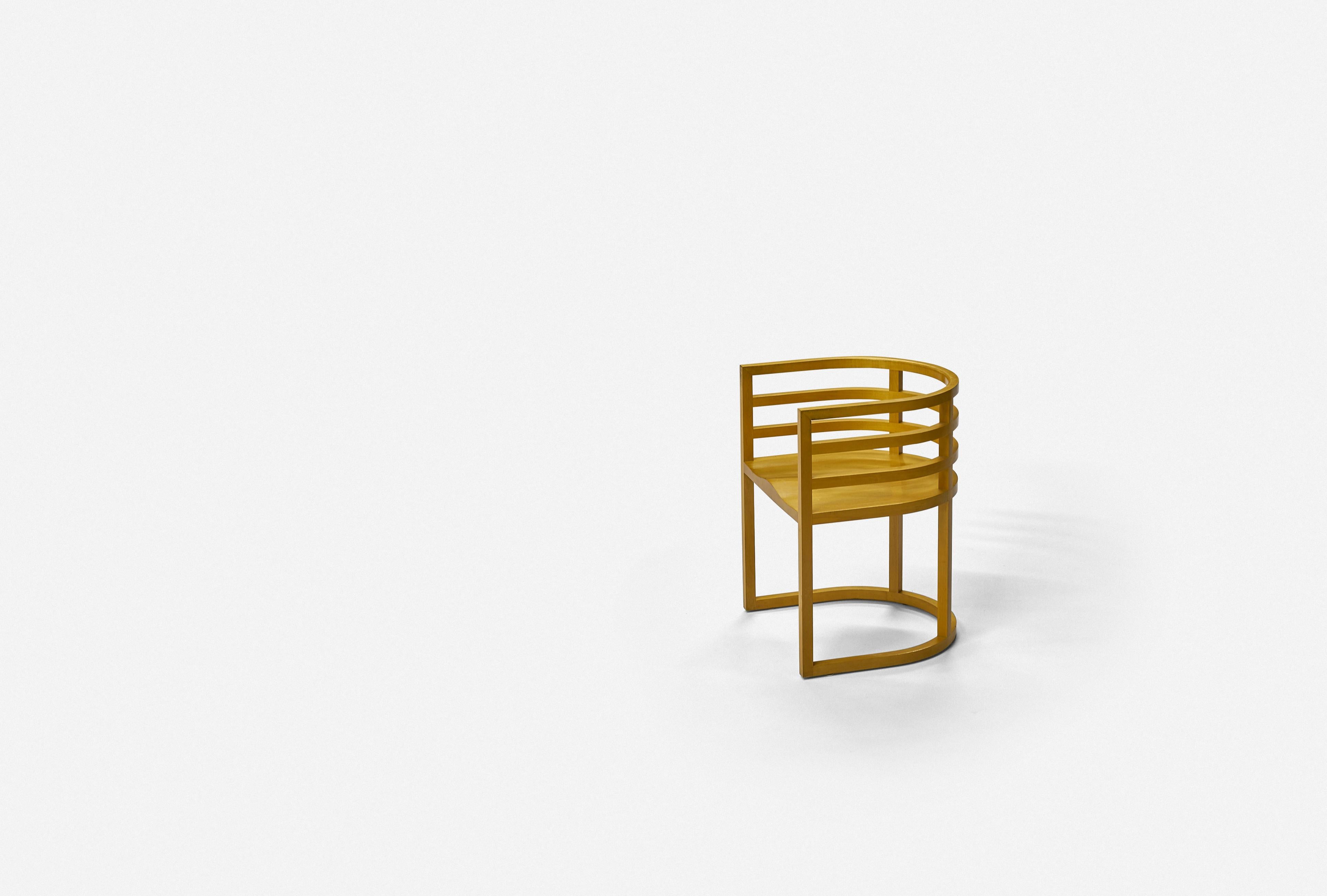 Maple Richard Meier Armchairs Set of 10 for Knoll For Sale