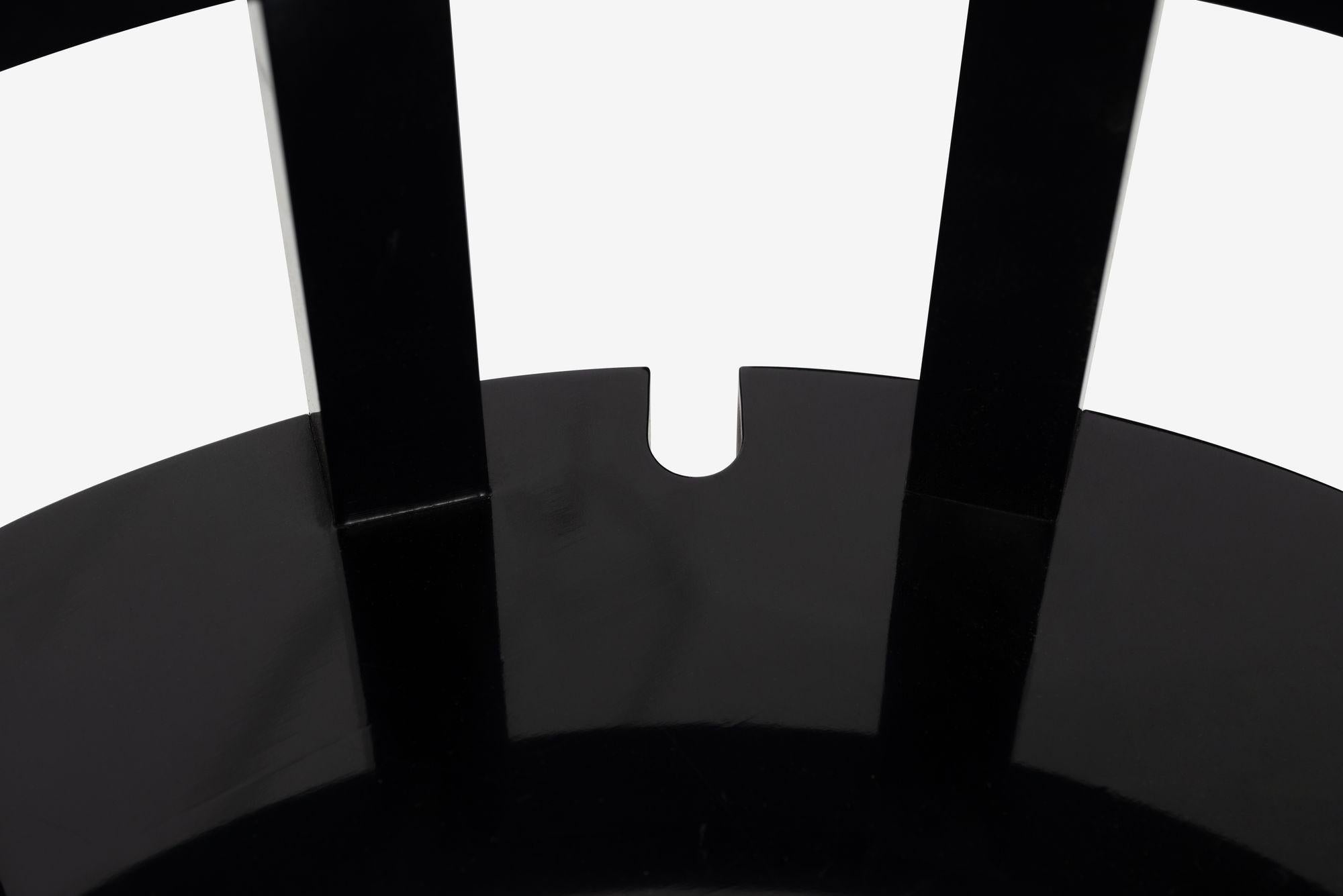 Table de lampe personnalisée de Richard Meier en vente 3