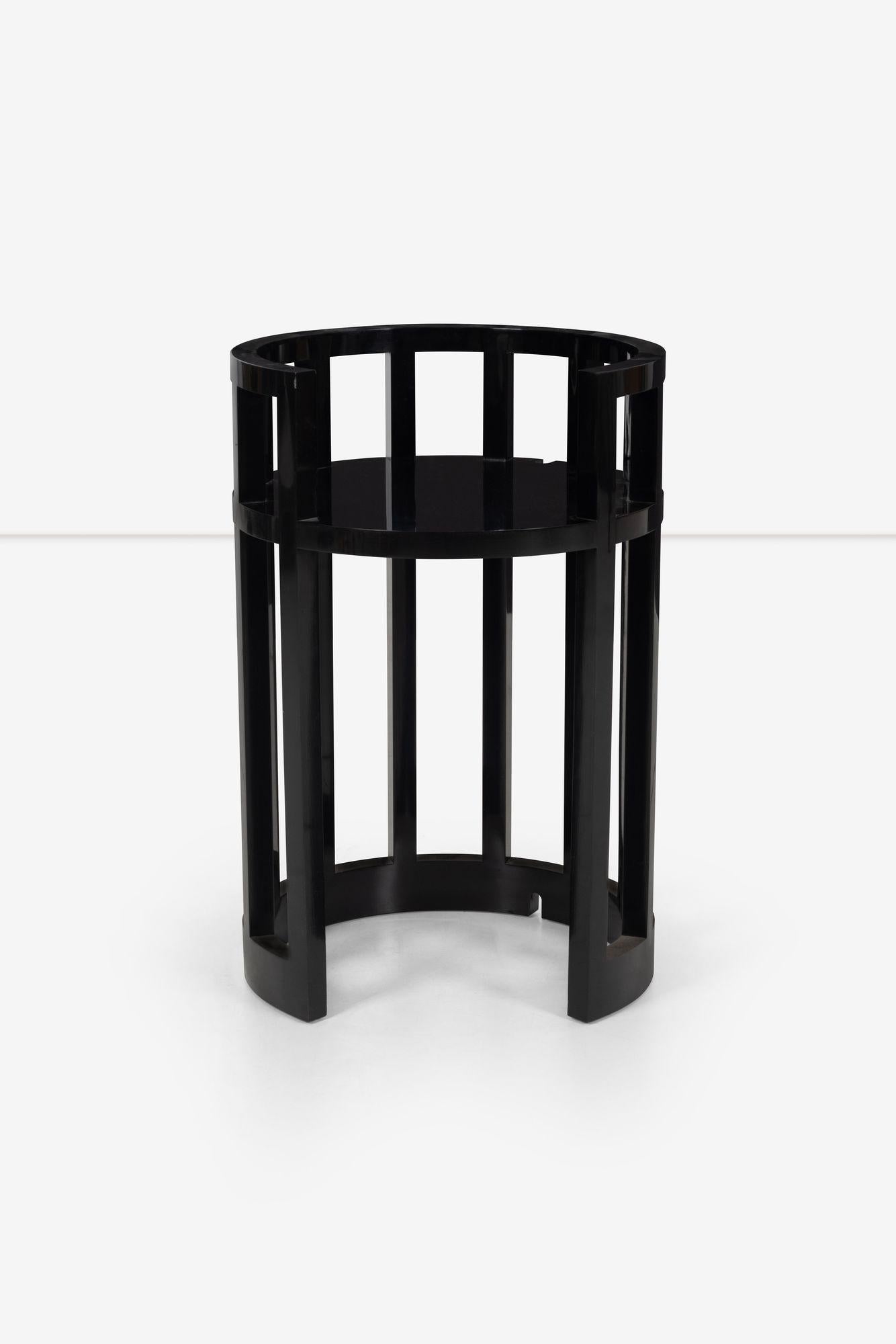 Post-Modern Richard Meier Custom Lamp Table For Sale