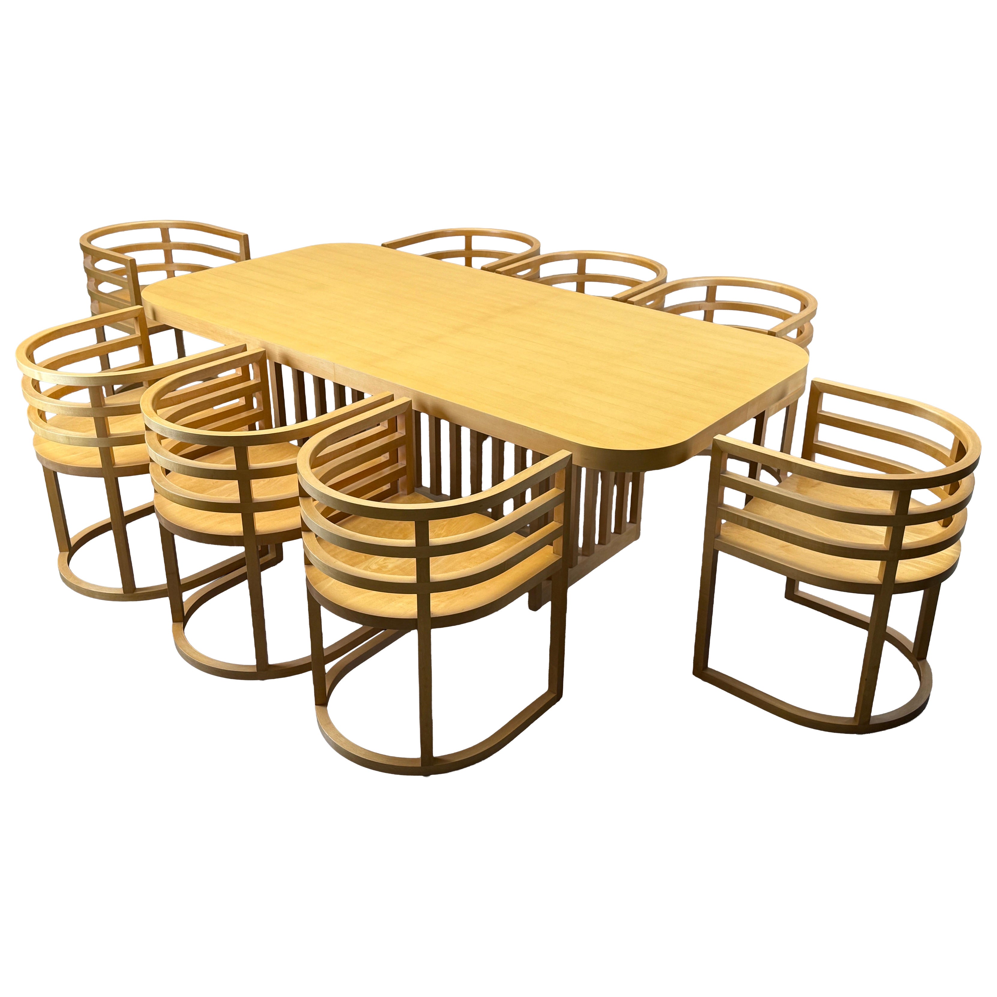 Richard Meier Dining Set for Knoll, 1982