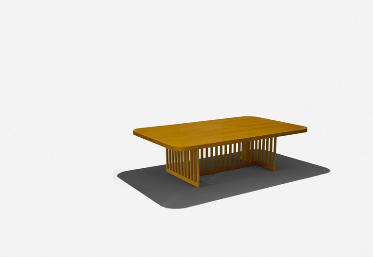 Mid-Century Modern Richard Meier Dining Table for Knoll For Sale