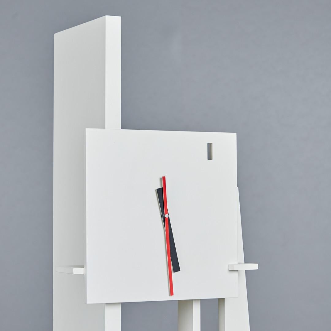 Late 20th Century Richard Meier for Acerbis International Grandfather Clock For Sale