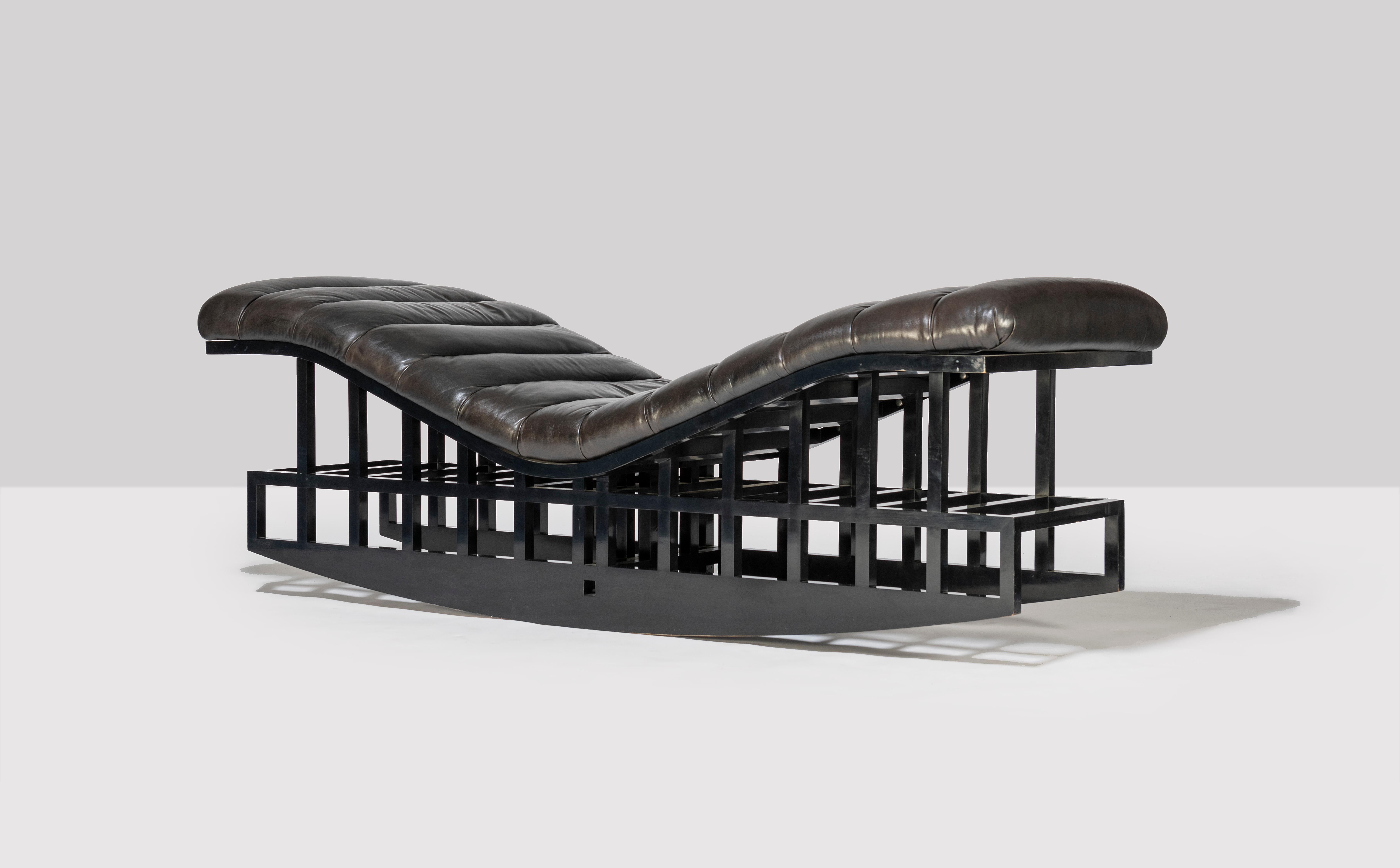 Richard Meier für Knoll, Schaukelstuhl-Lounge (Moderne der Mitte des Jahrhunderts) im Angebot