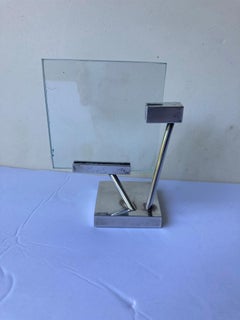 Richard Meier pour Swid Powell:: très rare cadre photo en argent:: marqué RM