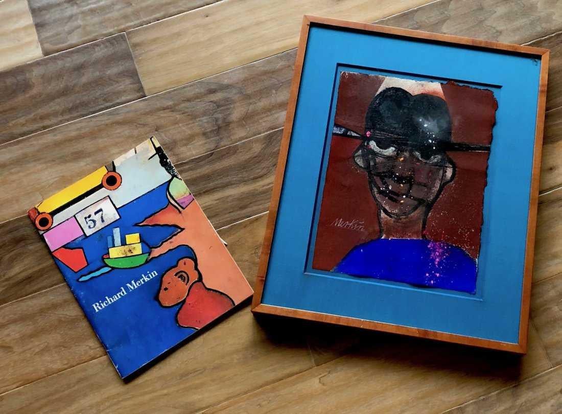 New Yorker Illustration Graffiti Artist Jean Michel Basquiat Portrait Pop Art 1