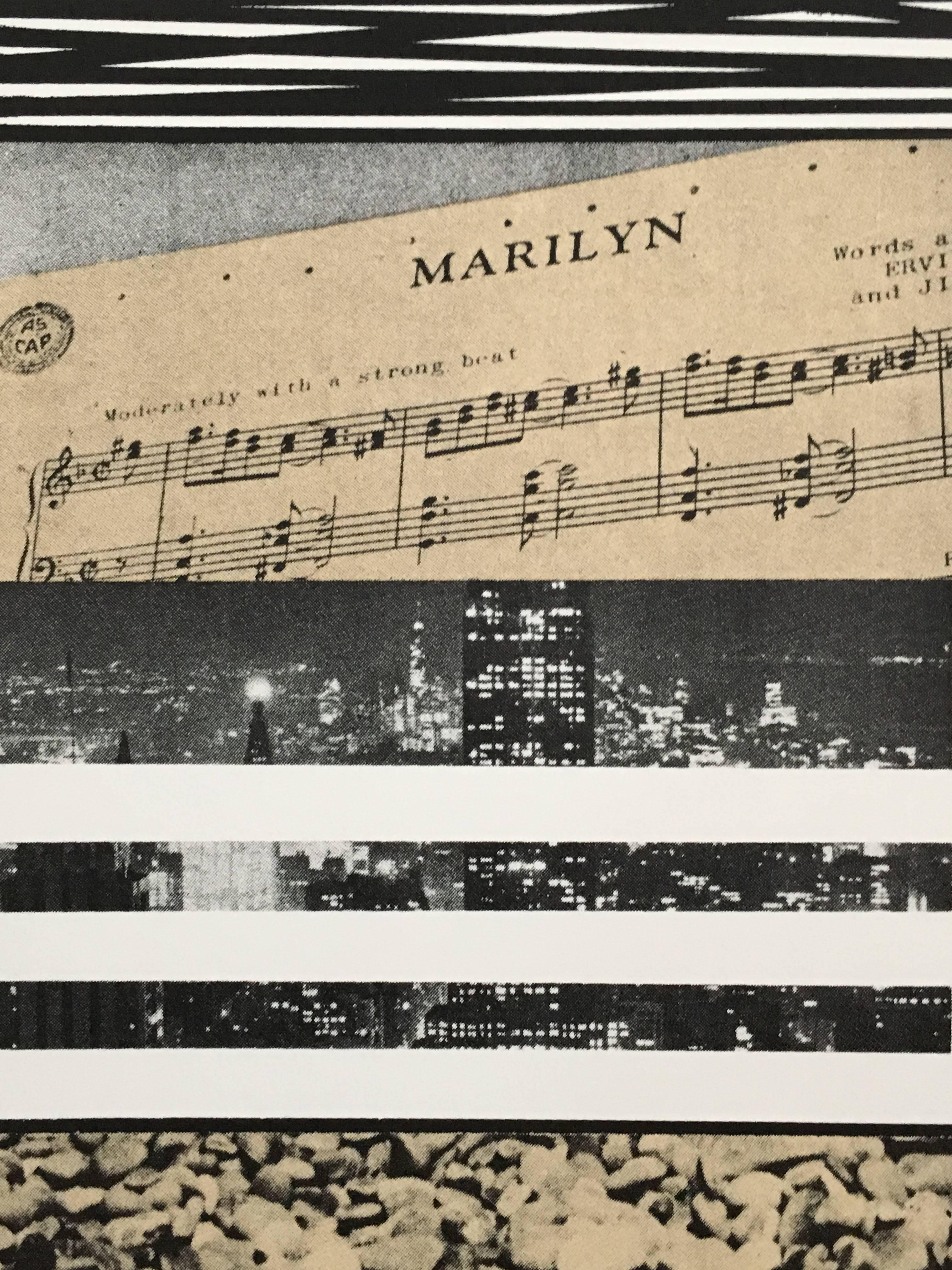 Marilyn Monroe Pop Art 1969 Serigrafia a colori Richard Merkin in vendita 2