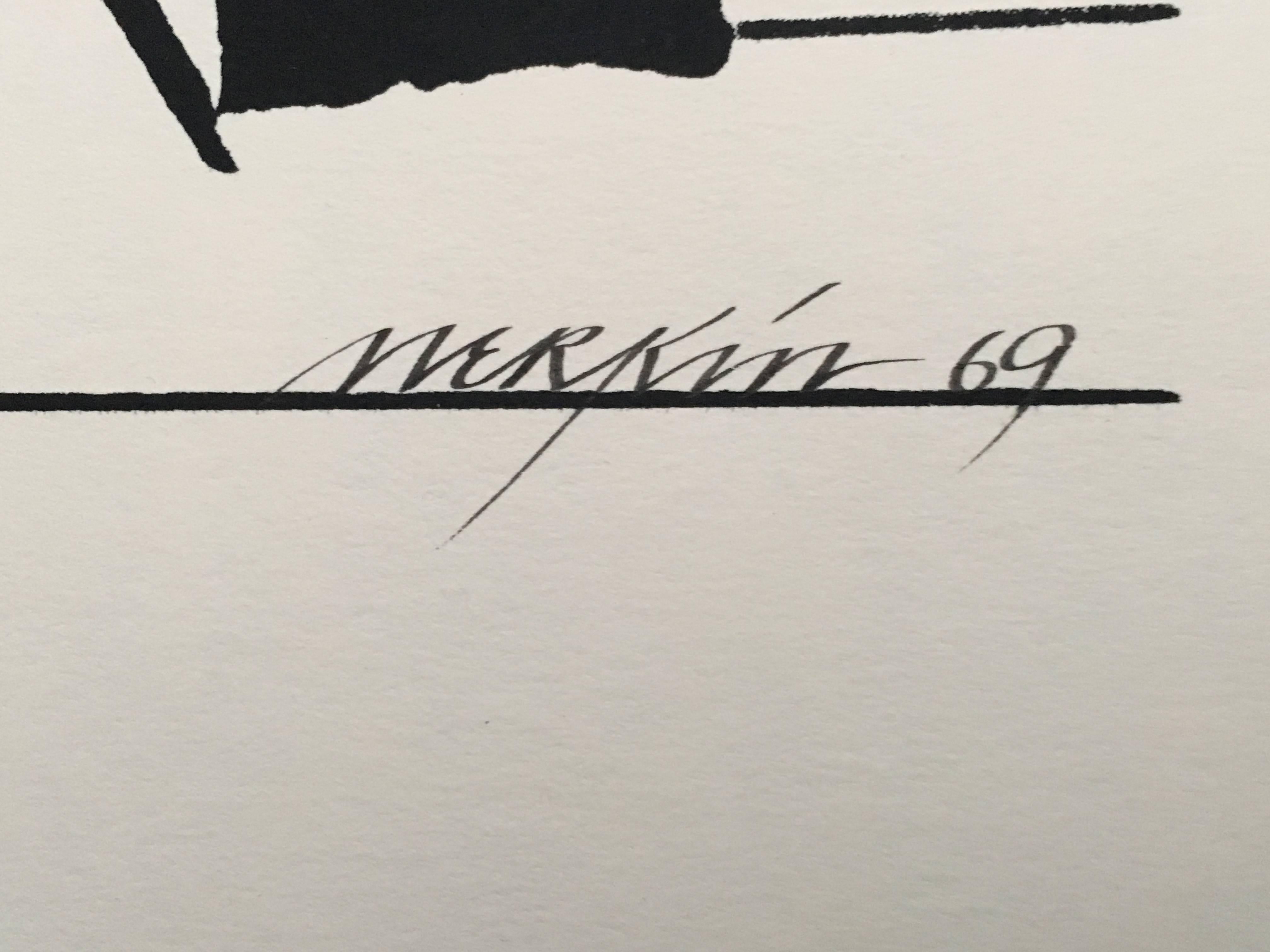 Prince Valiant Pop Art 1969 Serigrafia a colori Richard Merkin in vendita 2