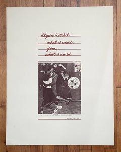 Stepin Fetchit Pop Art 1969 Color Screenprint Richard Merkin