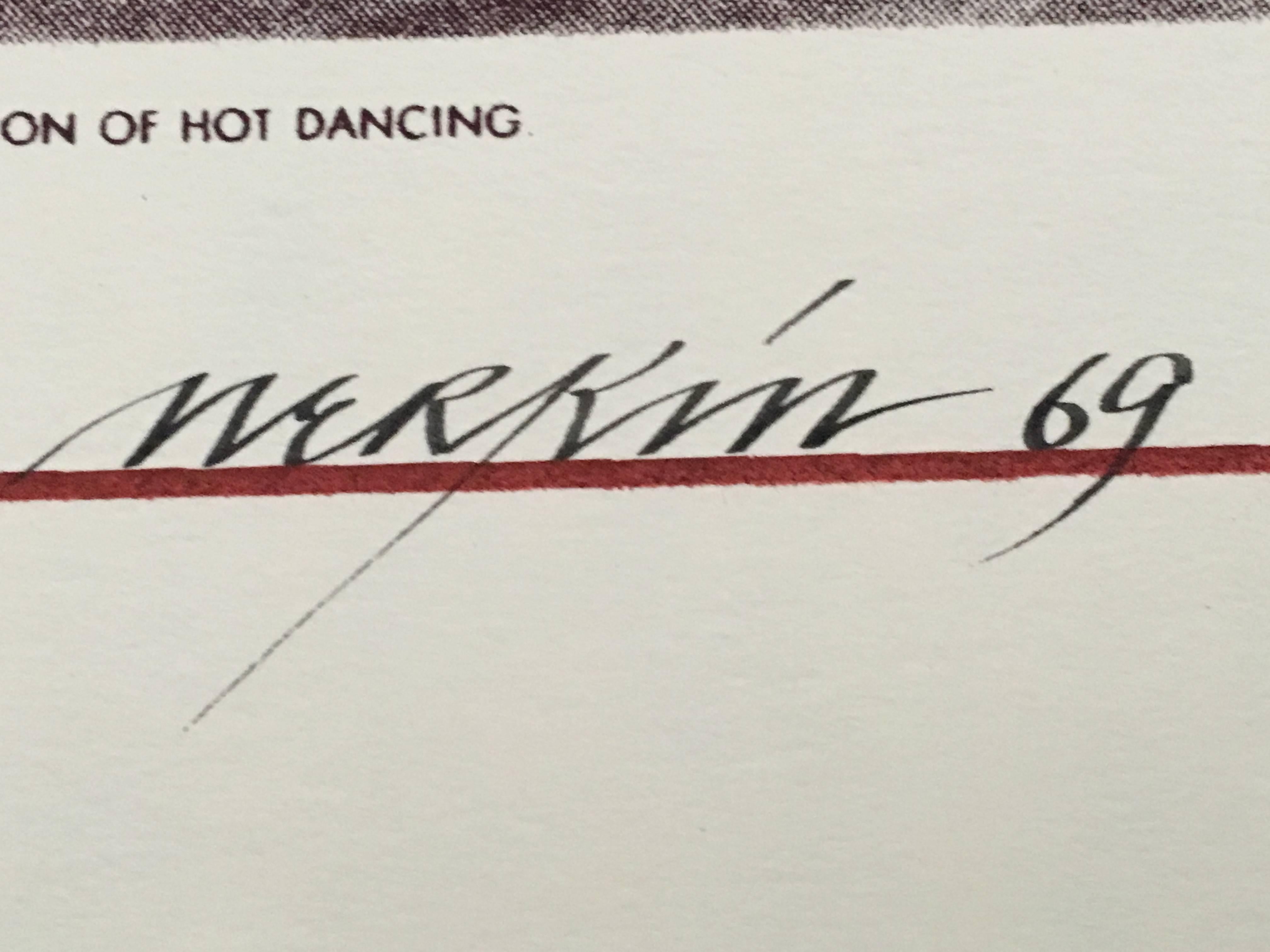 Stepin Fetchit Pop Art 1969 Sérigraphie couleur Richard Merkin en vente 2