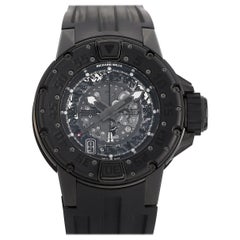 Used Richard Mille All Black 47mm Diver’s Watch RM 028 
