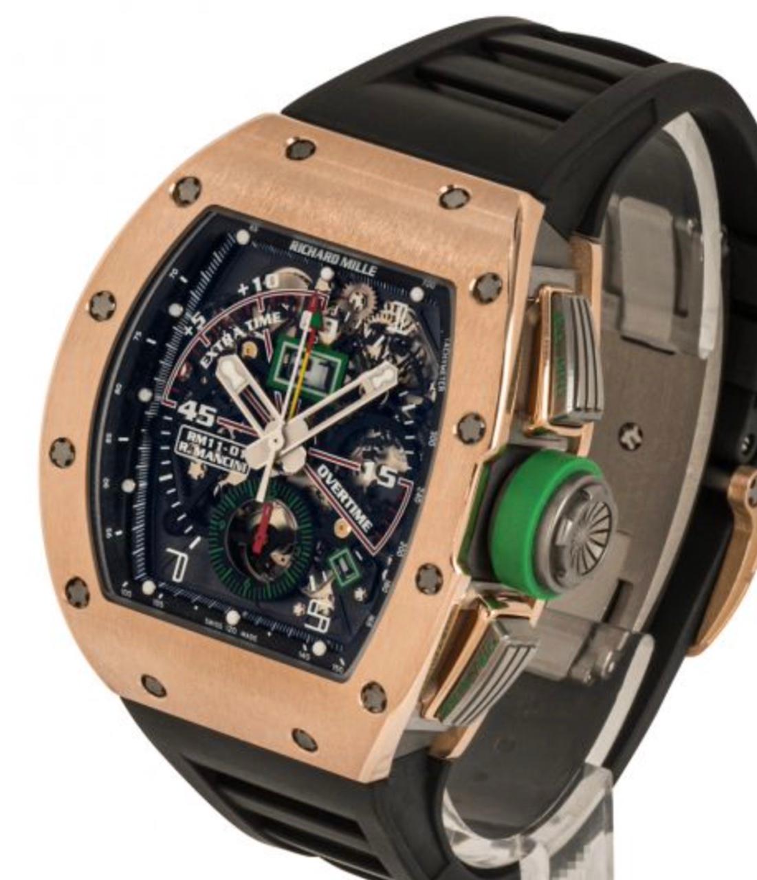 Richard Mille, chronographe automatique Flyback de Roberto Mancini RM11-01 Excellent état à Mayfair, London, London