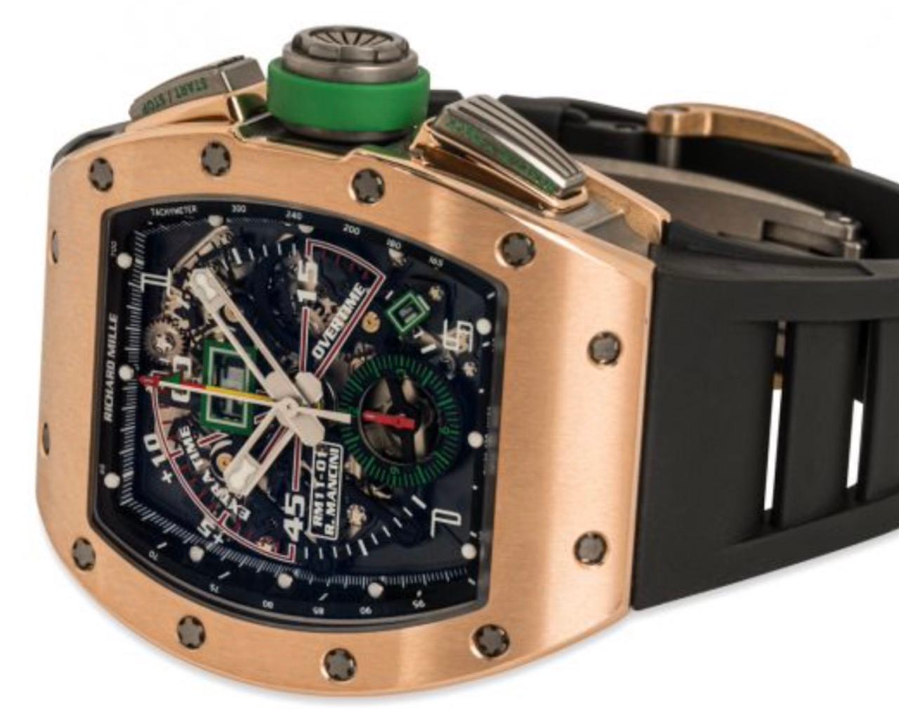Richard Mille, chronographe automatique Flyback de Roberto Mancini RM11-01 1