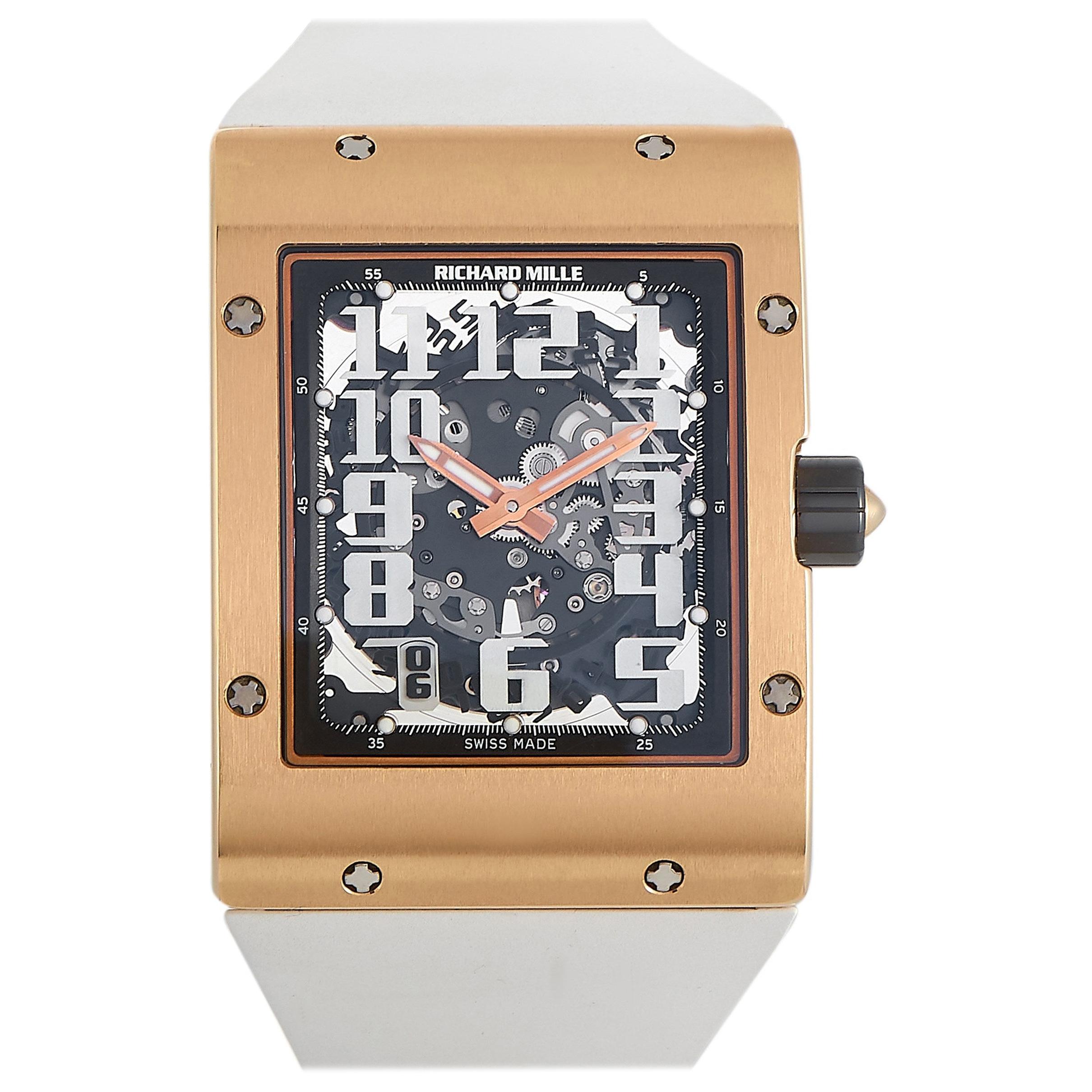 Richard Mille Automatic Winding Extra Flat Watch RM 016