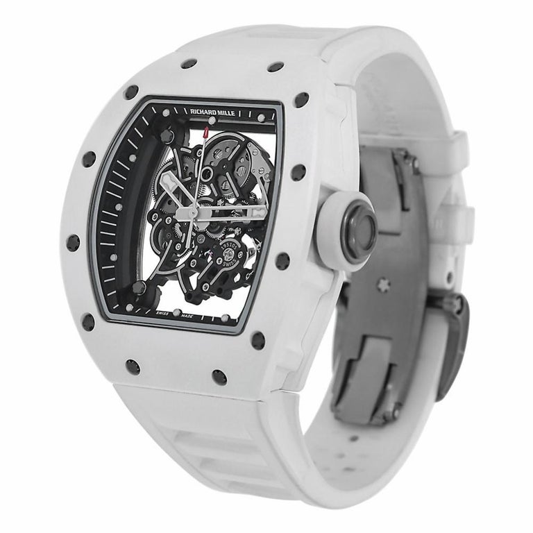 Richard Mille Bubba Watson White Ceramic Watch RM055 at ...