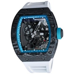 Richard Mille, montre-bracelet automatique Yas Marina RM 055 en fibre de carbone