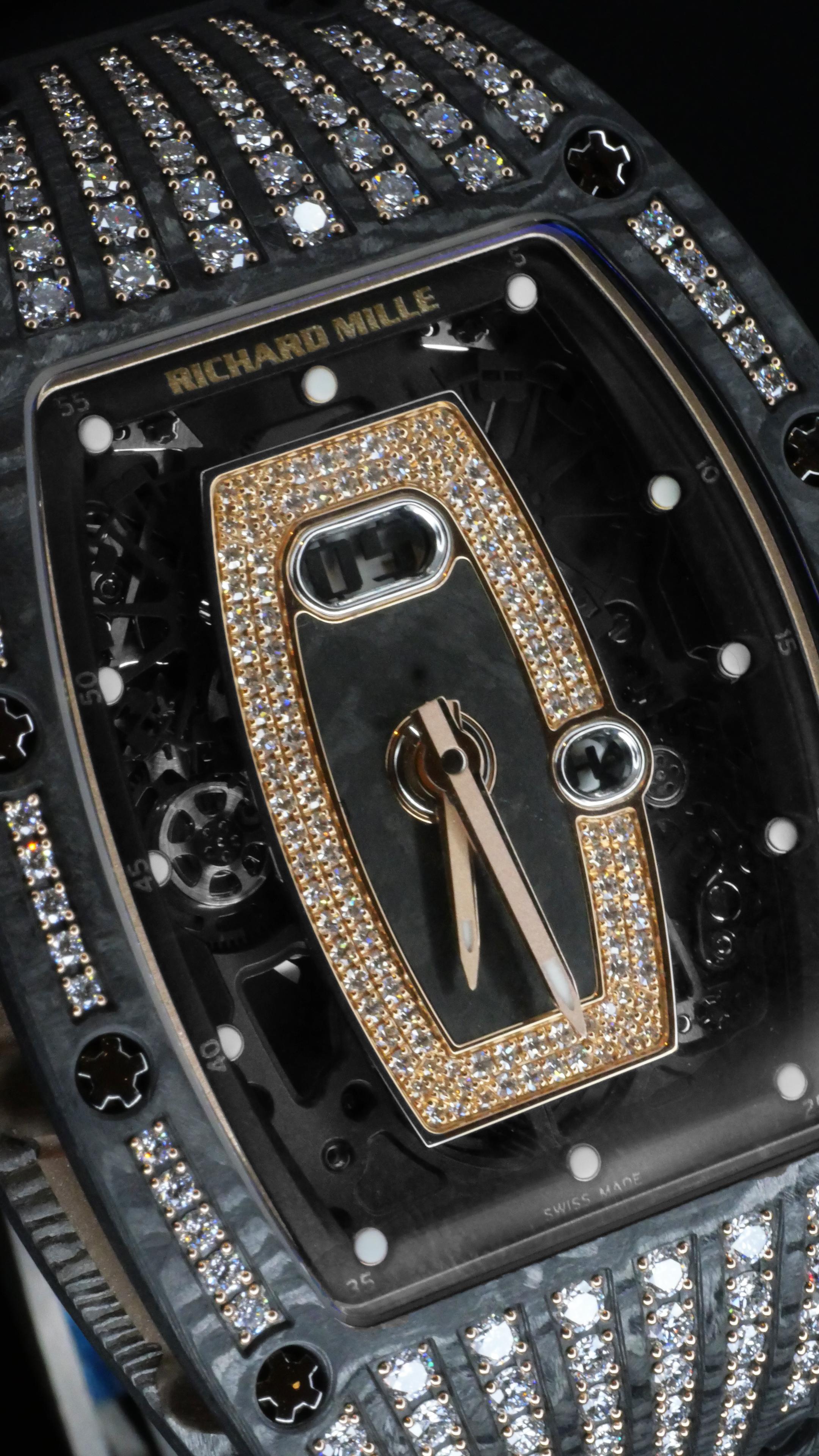 Richard Mille Carbon TPT RM037 Skeletonised automatic wristwatch  For Sale 12