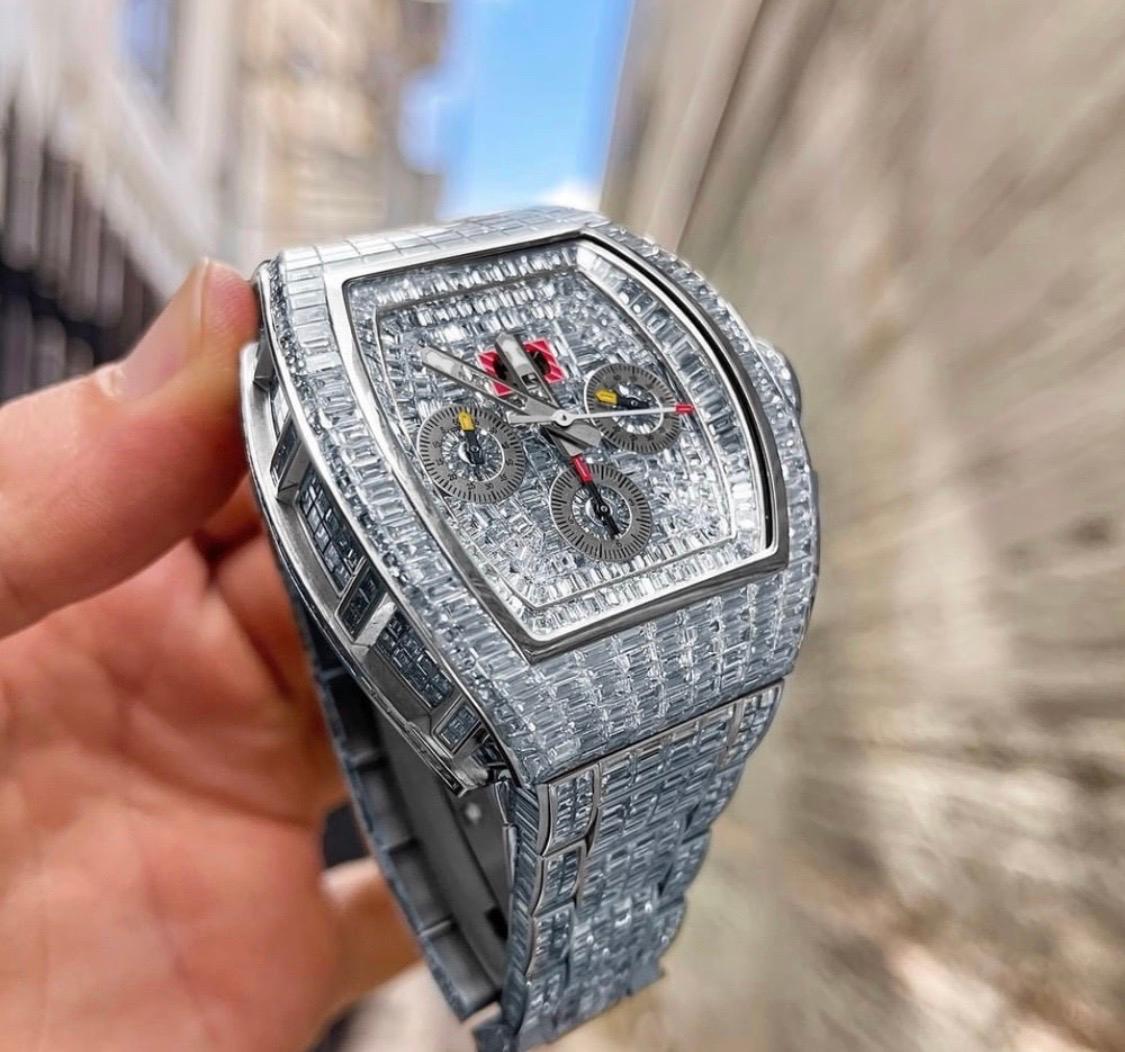 Richard Mille diamonds men new 