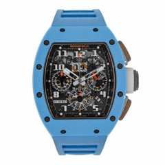 Richard Mille Felipe Massa Chronograph Babyblaue Keramik Last Edition RM011