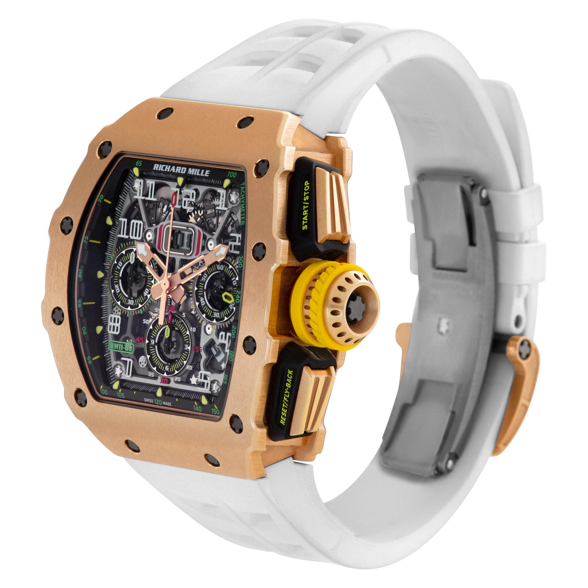 Richard Mille Flyback Chronograph RM11-03 RG. New 5