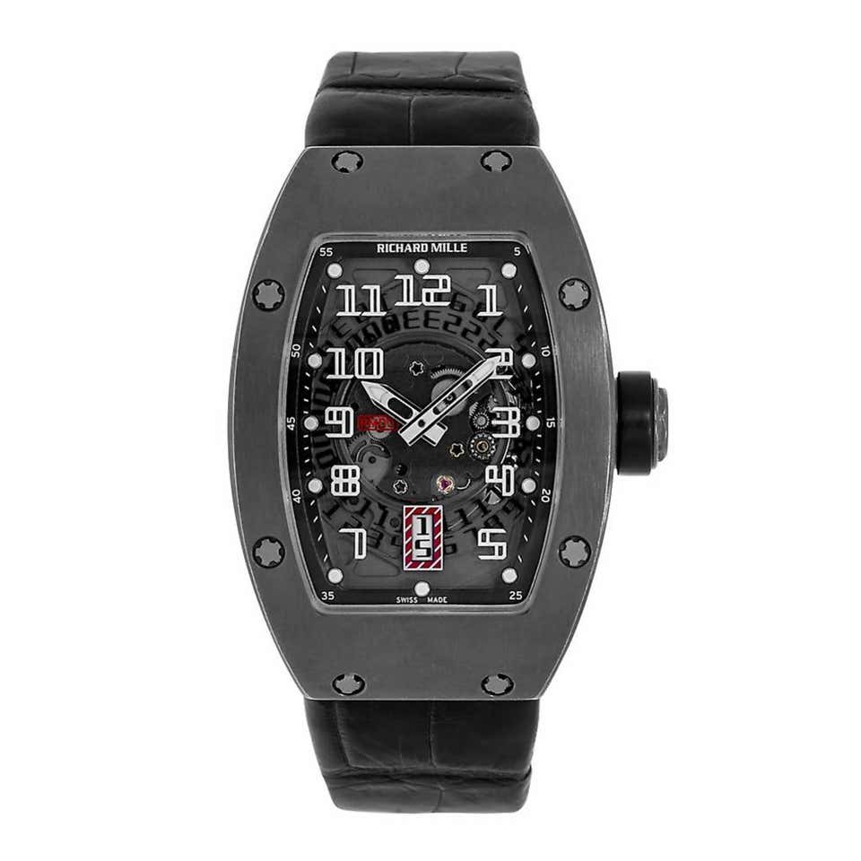 Richard Mille Ladies Black Titanium Watch RM007 For Sale at 1stDibs ...