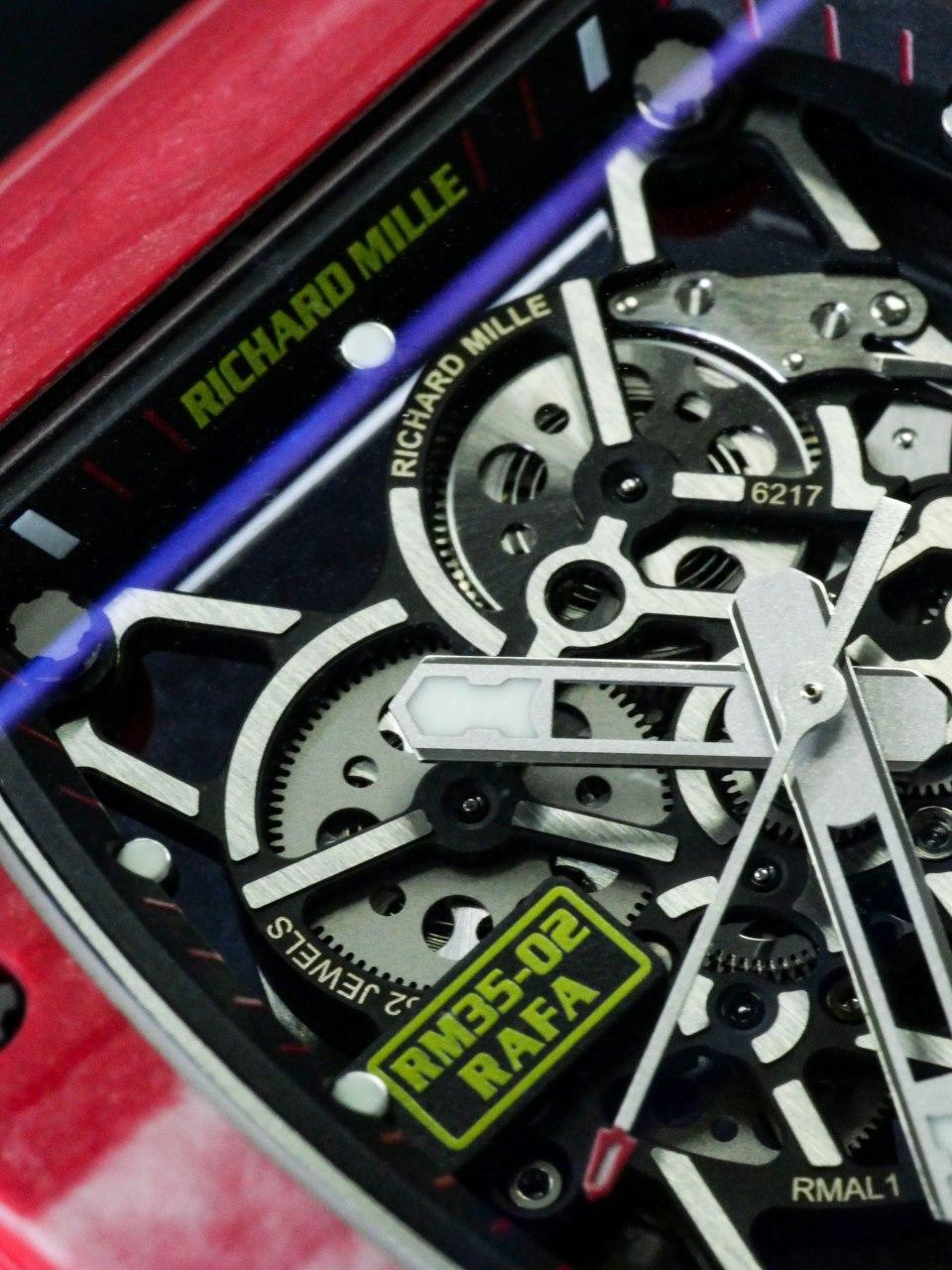 Women's or Men's Richard Mille Quartz-TPT RM 035 Rafael Nadal automatic Wristwatch For Sale