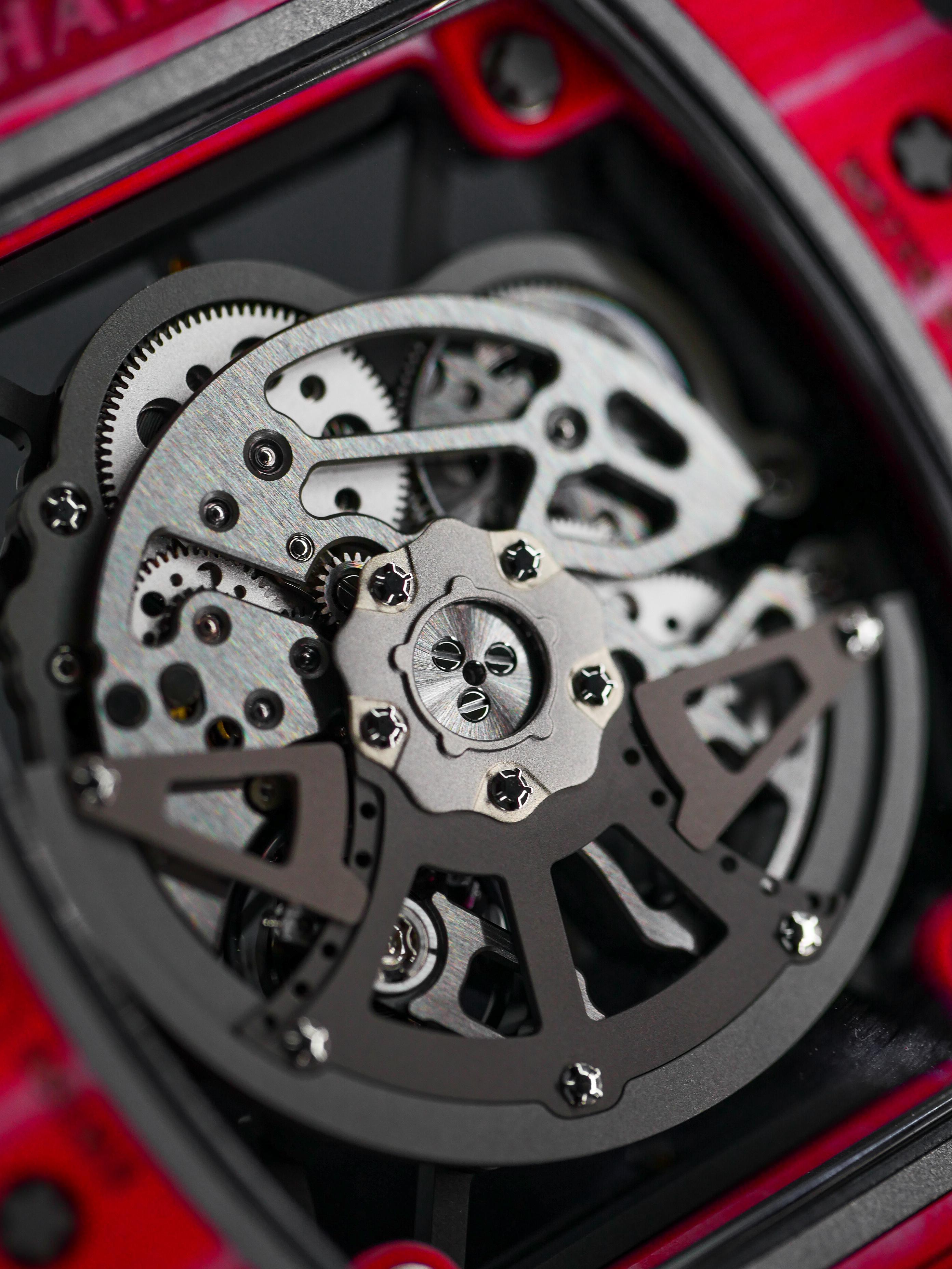 Richard Mille Red Quartz-TPT RM 035-02 Rafael Nadal Automatic Wristwatch For Sale 5