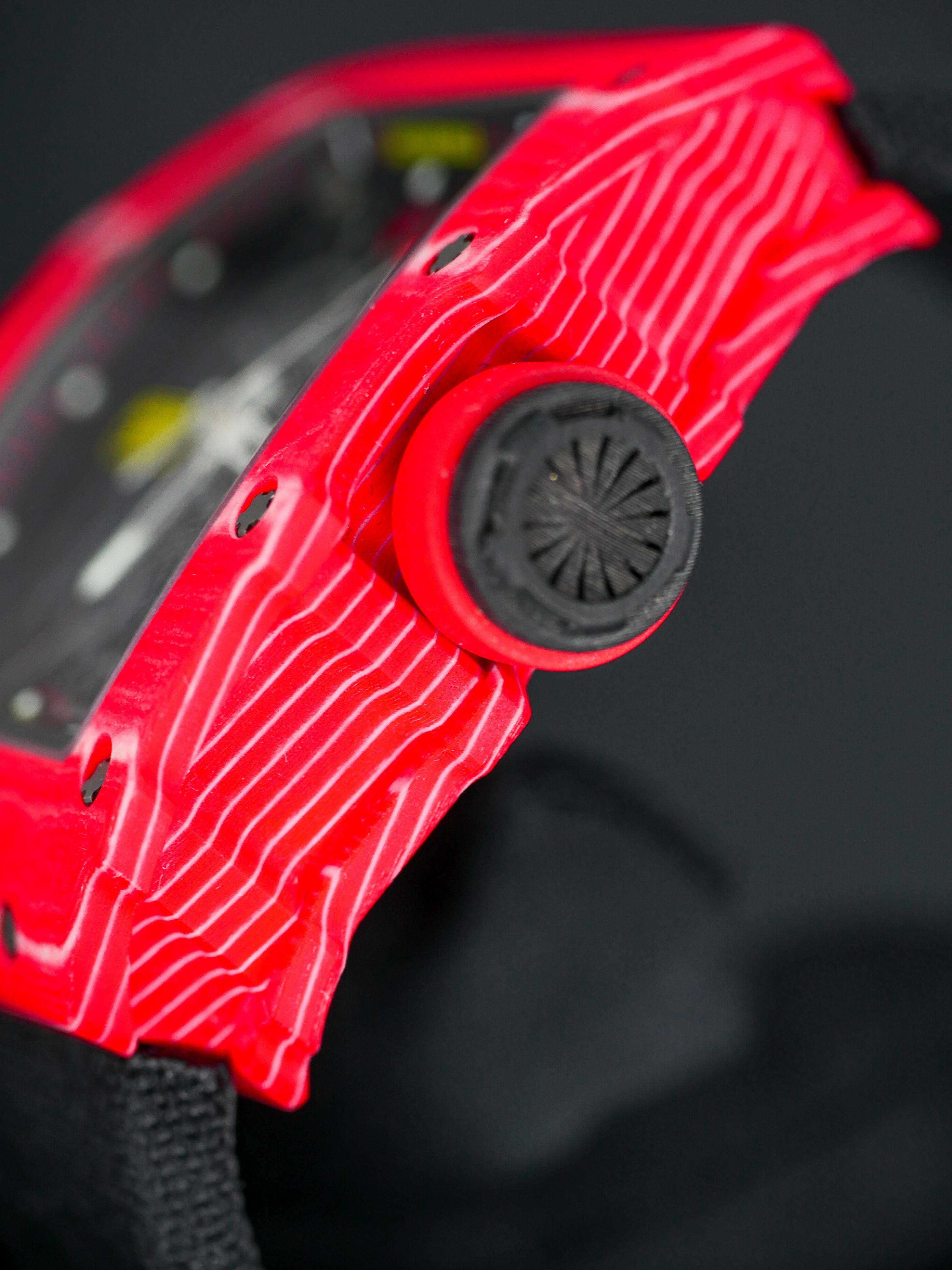 Women's or Men's Richard Mille Red Quartz-TPT RM 035-02 Rafael Nadal Automatic Wristwatch For Sale