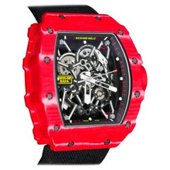 Used Richard Mille Red Quartz-TPT RM 035-02 Rafael Nadal Automatic Wristwatch