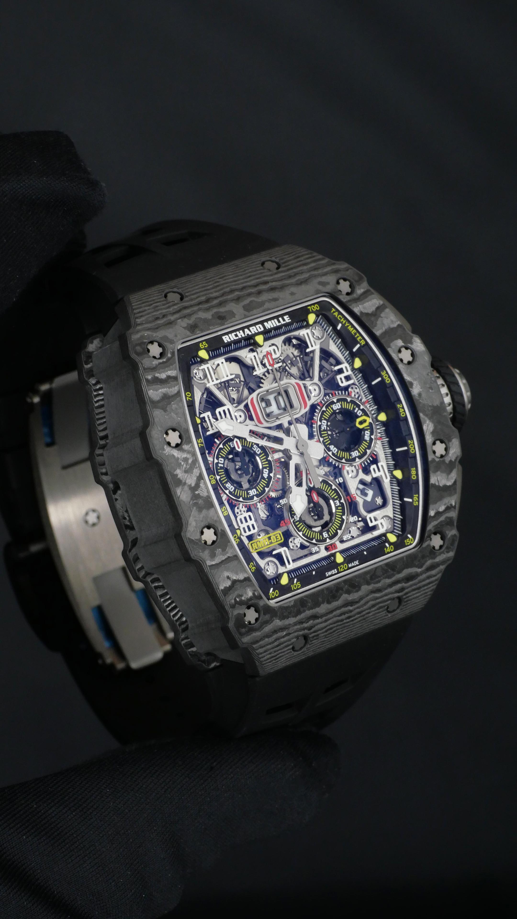Richard Mille RM 011-03 Flyback Chronograph Automatic Wristwatch In New Condition For Sale In MELBOURNE, AU