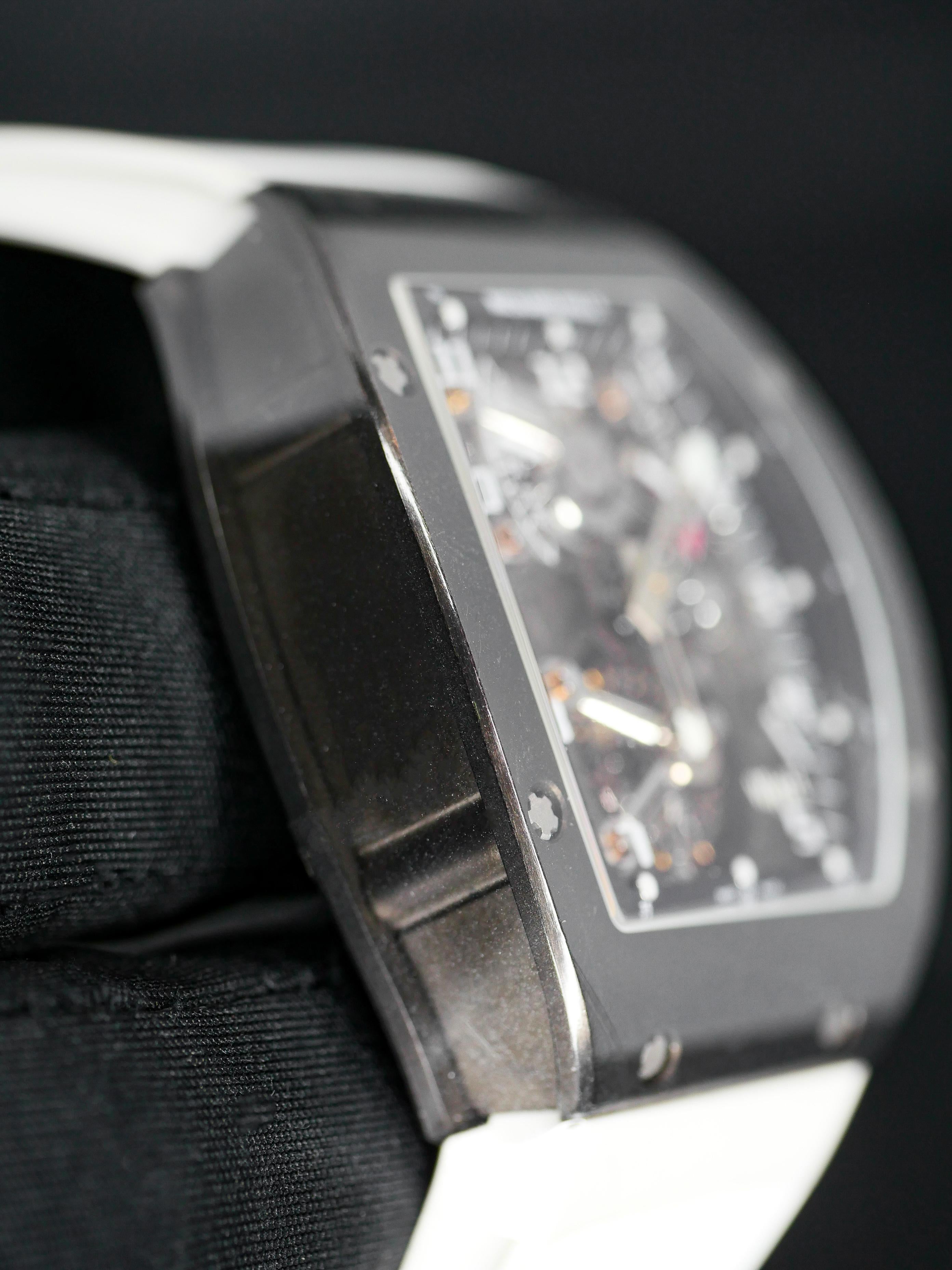 Women's or Men's Richard Mille RM 022 Tourbillon Manual Wristwatch For Sale
