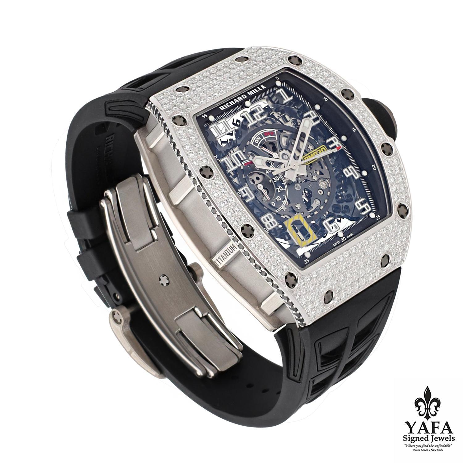 Round Cut Richard Mille Rm 030 For Sale