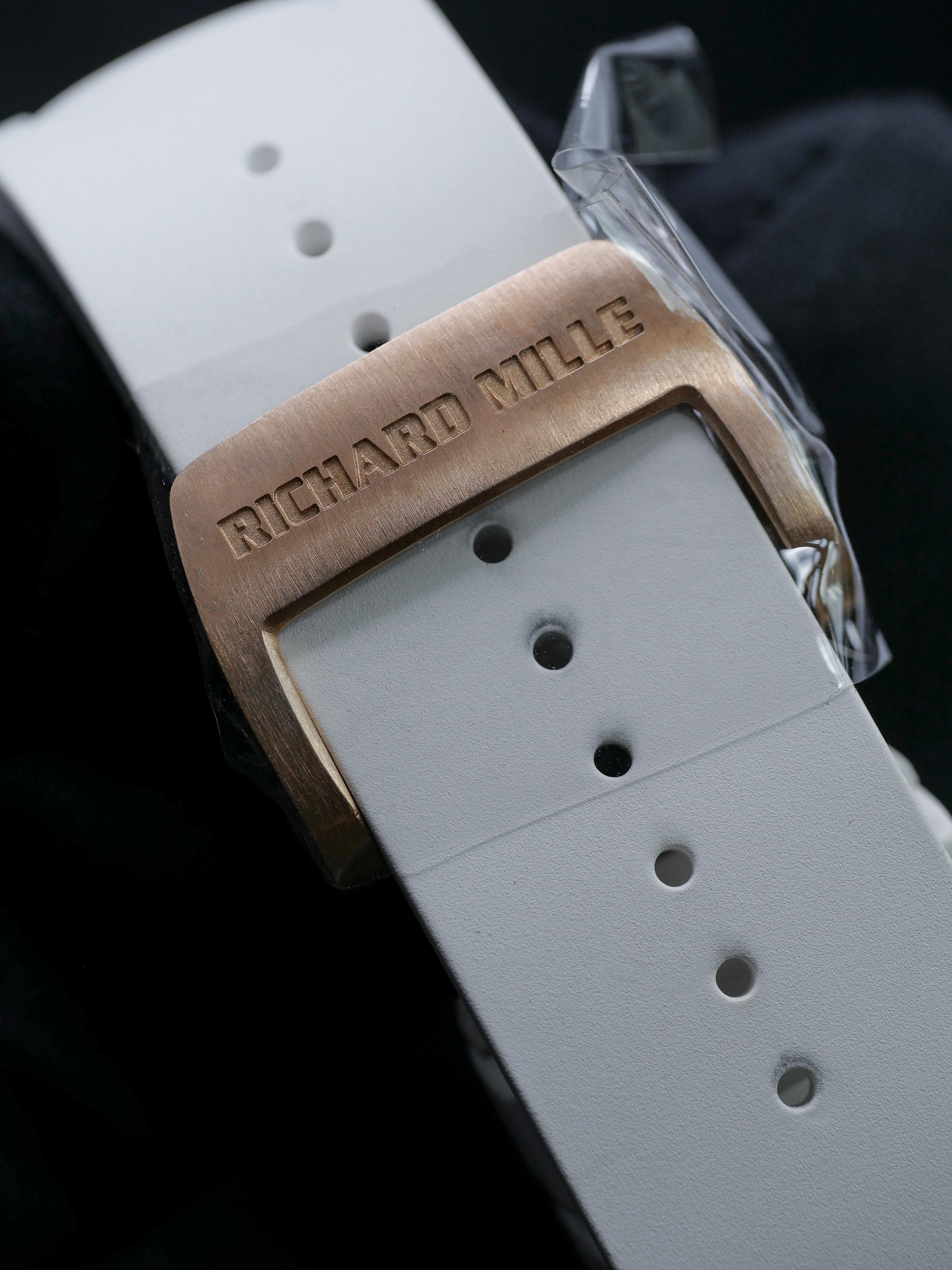 Richard Mille RM 052 Tourbillon Skull Manual Wind Wristwatch For Sale 4